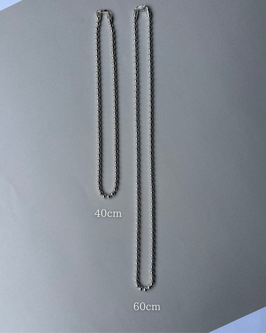 Days_4.5 BallChain Necklace