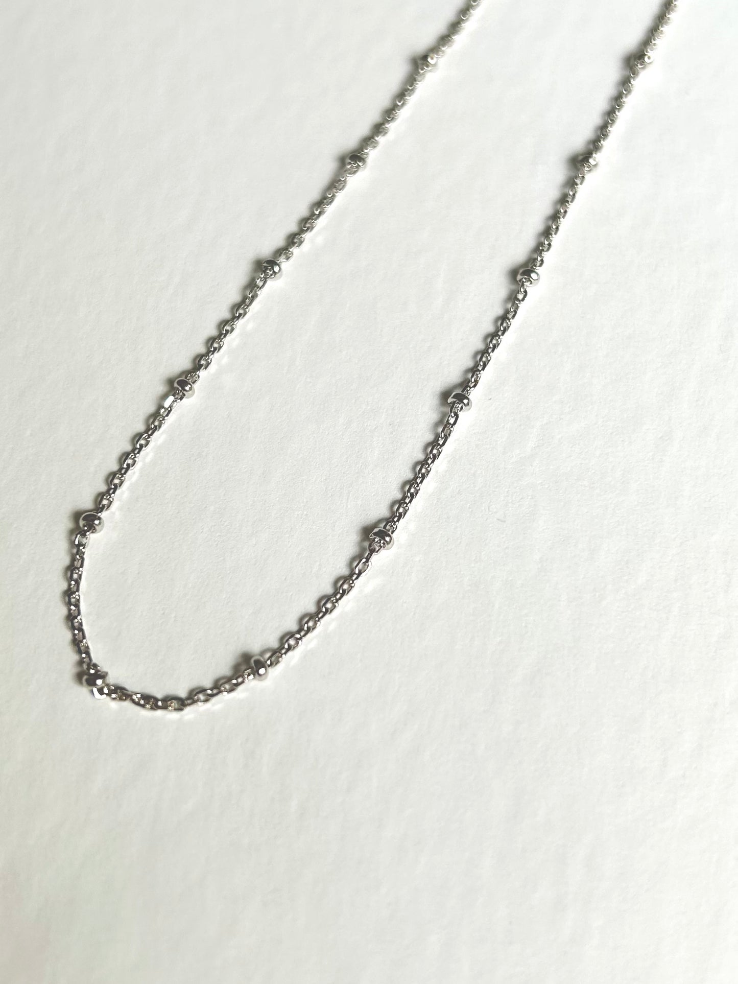 Dot Chain Necklace ドットチェーンネックレス