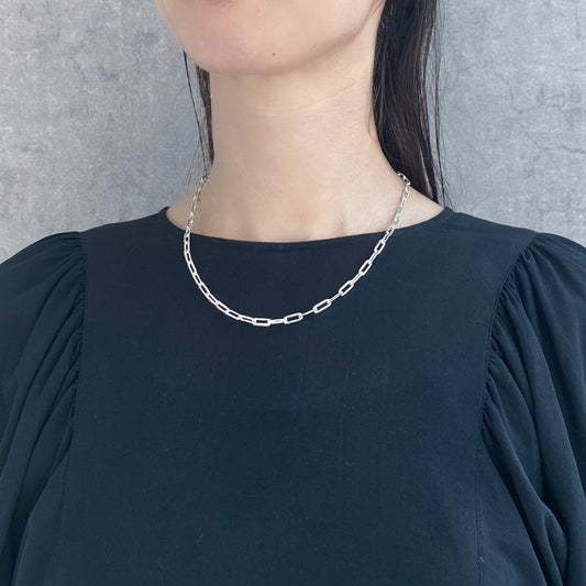 オーバル Chain Necklace 45cm