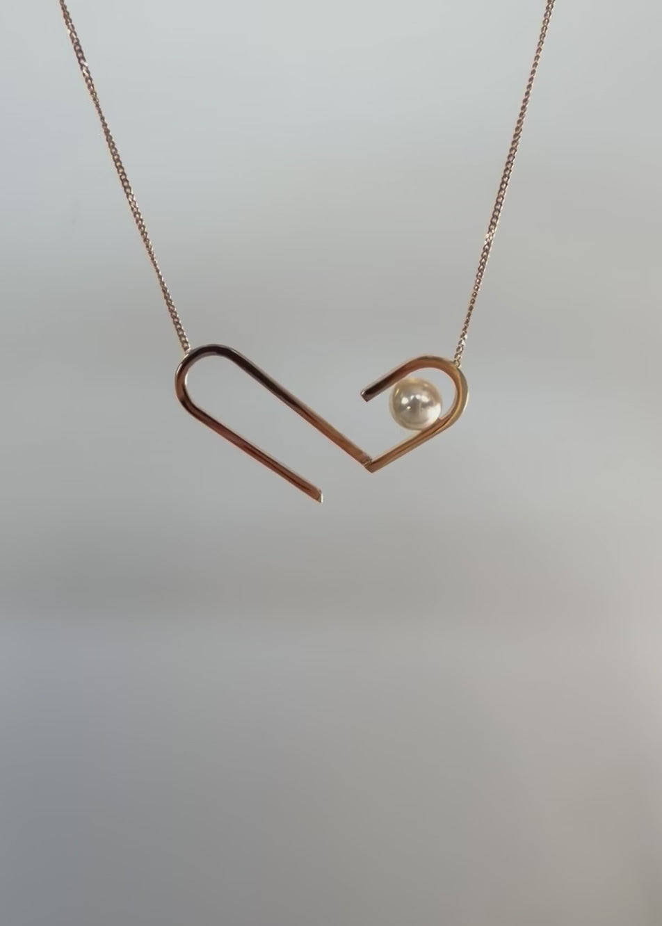Heart Necklace-あこや真珠-